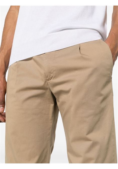 Beige turn-up chino trousers - men BRIGLIA 1949 | BG0732400900043